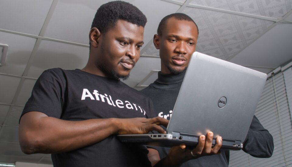 Afrilearn-Co-founders-Isaac-Gabriel-Olatunji-Legend
